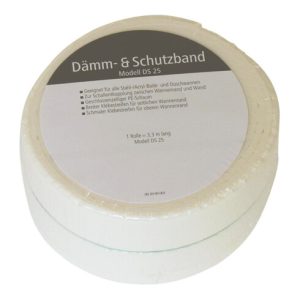 Poresta Dämm- und Schutzband DS 25 Ferroplast Körperschallentkopplung zur Wand Poresta Dämm- und Schutzband DS 25 Ferroplast Körperschallentkopplung zur Wand
