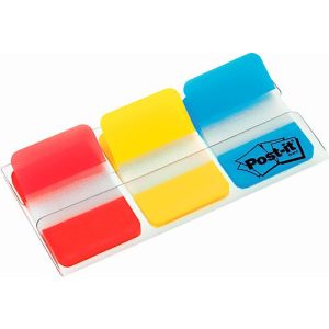 Post-it Index Strong, Extra Stark, Typ 686-RYB, rot, gelb, blau