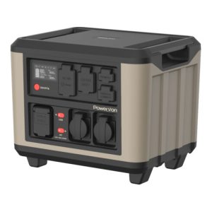 Power On Tools Powerstation Pro22 mit Feuerlöscheinheit  – 2.000W/1.500 Wh