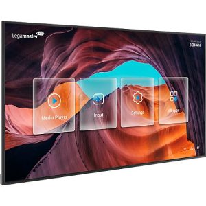 Präsentationsdisplay Legamaster Discover 2 DIS-5510 EU, IPS, 55 Zoll, Quer- und Hochformat, B 1233 x T 71,4 x H 703,5 mm, schwarz Präsentationsdisplay Legamaster Discover 2 DIS-5510 EU, IPS, 55 Zoll, Quer- und Hochformat, B 1233 x T 71,4 x H 703,5 mm, schwarz