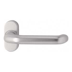 Profiltürdrückerlochteil 1300/2033 VA EST ov.8mm gekr.EDI