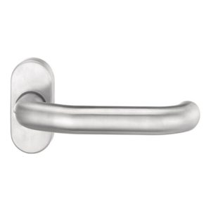 Profiltürdrückerlochteil 1800/2033 VA EST ov.8mm gekr.EDI