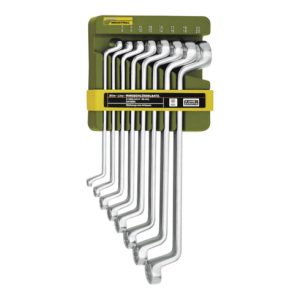 Proxxon Doppel-Ringschlüsselsatz, 8-teilig von 6 x 7 bis 20 x 22 mm