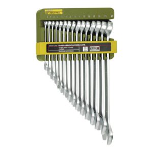 Proxxon Slim Line Ring-Maulschlüsselsatz, 15-tlg., 6 – 21 mm