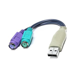 USB – PS/2 Adapterkabel