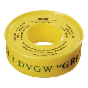 PTFE Dichtband GRp L12m B12mm D0,1mm 100g/m² Rl.ULITH PTFE Dichtband GRp L12m B12mm D0,1mm 100g/m² Rl.ULITH
