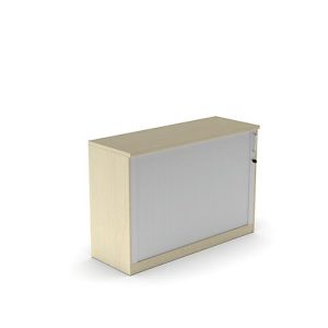 Querrollladenschrank BEXXSTAR, 2 Ordnerhöhen, H 825 mm, Ahorn-Dekor Querrollladenschrank BEXXSTAR, 2 Ordnerhöhen, H 825 mm, Ahorn-Dekor