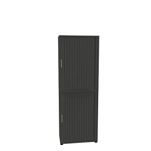 Querrollladenschrank, zweiteilig, B 800 mm, 6 OH, graphit Querrollladenschrank, zweiteilig, B 800 mm, 6 OH, graphit
