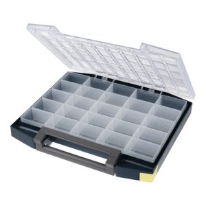 raaco Sortimentskoffer Boxxser 55 5×10-25 Einsteckfächer‚ lose PP/PC