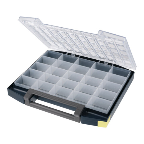 raaco Sortimentskoffer Boxxser 55 5x10-25 Einsteckfächer‚ lose PP/PC