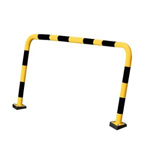 Rammschutzbügel SWING, Außeneinsatz, 1240 x 2000 mm, gelb/schwarz Rammschutzbügel SWING, Außeneinsatz, 1240 x 2000 mm, gelb/schwarz