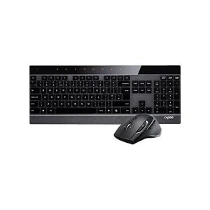 Rapoo 8900P – Tastatur-und-Maus-Set – kabellos – 5 GHz – Schwarz Rapoo 8900P – Tastatur-und-Maus-Set – kabellos – 5 GHz – Schwarz