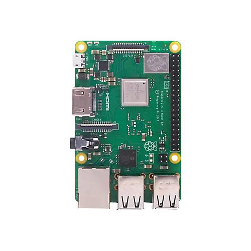 Raspberry Pi 3 Model B+ - Einplatinenrechner - Broadcom BCM2837B0 / 1.4 GHz - RAM 1 GB - 802.11a/b/g/n/ac, Bluetooth 4.2