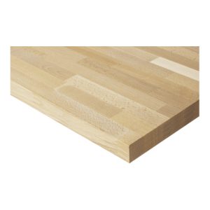 Rau Buche-Massiv-Arbeitsplatte, B1000xT700xS40 mm