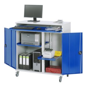 Rau Computer-Schrank – Modell 60 BxTxH 1100x520x1185 mm