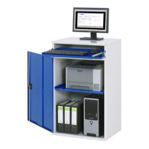 Rau Computer-Schrank – Modell 60 BxTxH 650x520x1060mm