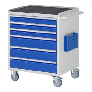 Rau Montagewagen Metall-Top 6 x Schublade-XL 3×90, 3x150mm BxTxH 770x650x975 mm