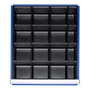 Rau Schubladen-Einteilungs-Set Schublade-L H 60-90mm Kleinteileeinsatz Rau Schubladen-Einteilungs-Set Schublade-L H 60-90mm Kleinteileeinsatz