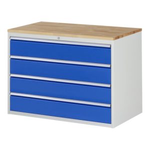 Rau Schubladenschrank Buche-Top und 4 x Schubl.-XXL 4x180mm