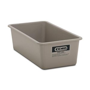 Rechteckbehälter Standard, GFK, 500 l, grau