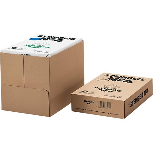 Recyclingpapier Steinbeis №4, DIN A4, 80 g/m², naturweiß, 10 x 500 Blatt