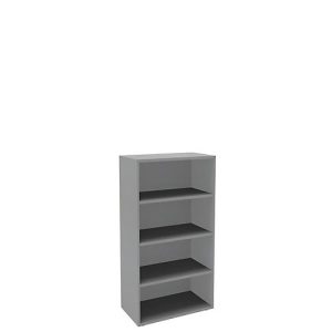 Regal, 1-teilig, 4 OH, B 800 mm, silber