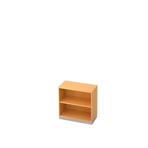 Regal, 2 OH, B 800 x T 400 mm, Buche-Dekor