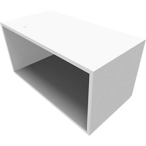 Regal SOLUS PLAY, 1 Ordnerhöhe, B 800 x T 420 x H 374 mm, weiß Regal SOLUS PLAY, 1 Ordnerhöhe, B 800 x T 420 x H 374 mm, weiß