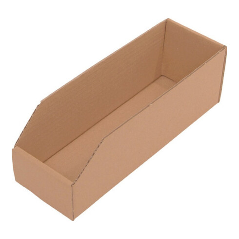 Regalkasten L300xB100xH100mm braun 1-wellige Pappe
