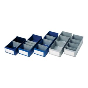 Regalkasten L500xB160xH100/112mm grau PS LA-KA-PE Regalkasten L500xB160xH100/112mm grau PS LA-KA-PE