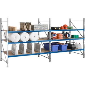 Regalsystem WR 600, Anbaufeld, Traverse verzinkt, mit 4 Ebenen, 3000 x 2200 x 800 mm Regalsystem WR 600, Anbaufeld, Traverse verzinkt, mit 4 Ebenen, 3000 x 2200 x 800 mm