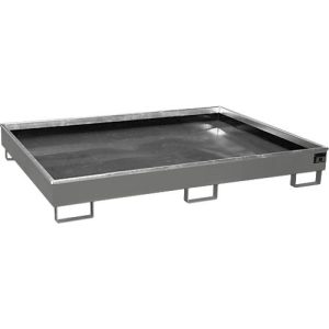 Regalwanne mit PE-Einsatz Regalwanne RW 1800 PE, lackiert, Mausgrau Regalwanne mit PE-Einsatz Regalwanne RW 1800 PE, lackiert, Mausgrau