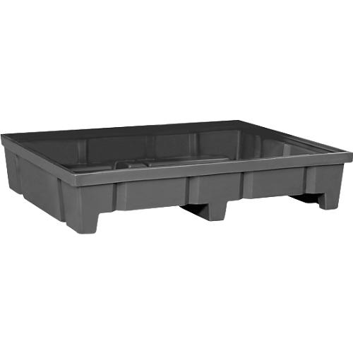 Regalwanne, Polyethylen, unterfahrbar, chemikalienbeständig, Korrosionsschutz, 600 l Volumen