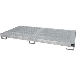 Regalwanne Typ RW/GR 2700-1, mit Gitterrost, verzinkt Regalwanne Typ RW/GR 2700-1, mit Gitterrost, verzinkt