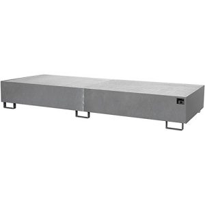 Regalwanne Typ RW/GR 3600-3, mit Gitterrost, verzinkt Regalwanne Typ RW/GR 3600-3, mit Gitterrost, verzinkt
