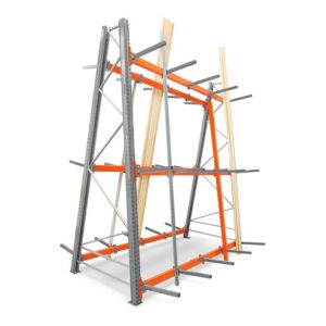 Regalwerk ARTUS-Vertikalregal Profillagerregal GF beidseitig HxBxT 3500x2700x1335/361 mm Regalwerk ARTUS-Vertikalregal Profillagerregal GF beidseitig HxBxT 3500x2700x1335/361 mm