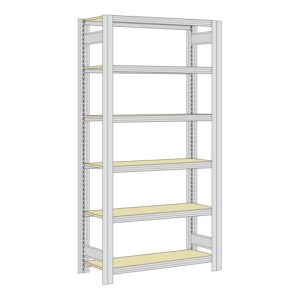 Regalwerk BERT Archivregal Grundfeld HxBxT 2075x1285x600mm