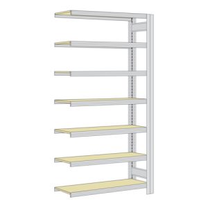 Regalwerk BERT Großfachregal Anbaufeld HxBxT 3000x1285x600mm Regalwerk BERT Großfachregal Anbaufeld HxBxT 3000x1285x600mm