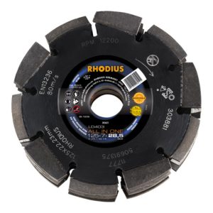 RHODIUS Diamantfrässcheibe LD403S 125 x 12 x 28,5 x 22,23