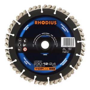 RHODIUS Diamantscheibe LD300 304 x 15,0 x 2,8 x 25,40