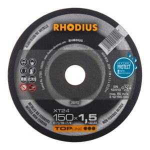 RHODIUS TOPline XT24 Extradünne Trennscheibe 150 x 1,5 x 22,23 mm