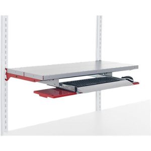 Rocholz Tastaturauszug mit ausziehbarer Mausablage System Flex, B 800 mm