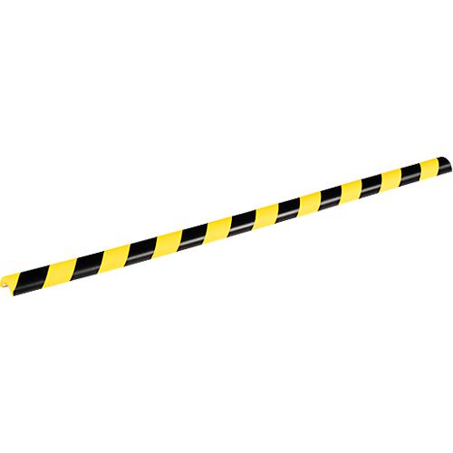 Rohrschutzprofil Durable P30, selbstklebend, für Innen- & Außenbereich, für Rohre mit ⌀ 20-40 mm, L 1000 mm, PU-Schaum, gelb/schwarz
