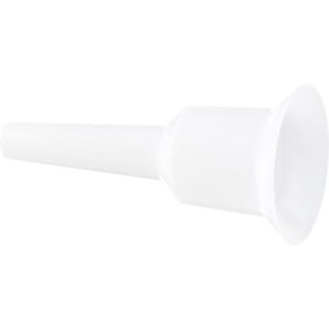 Rohrstutzen für Fasstrichter, Trichteröffnung 253 mm, Ø 50 mm, natur