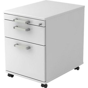 Rollcontainer TARVIS, 1 Utensilienauszug, abschließbar, 1 Schub, 1 HR-Auszug, B 428 x T 580 x H 590 mm, lichtgrau Rollcontainer TARVIS, 1 Utensilienauszug, abschließbar, 1 Schub, 1 HR-Auszug, B 428 x T 580 x H 590 mm, lichtgrau