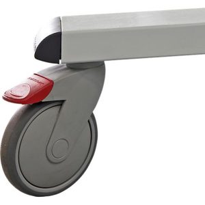 Rollen-Set TRESTON LCS 100, 4 Lenkrollen, Tragkraft 200 kg, ESD-Ausführung