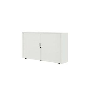 Rollladenschrank, 3 OH, 1teilig, mit Mitteltrennwand, B 1800 mm, lichtgrau Rollladenschrank, 3 OH, 1teilig, mit Mitteltrennwand, B 1800 mm, lichtgrau