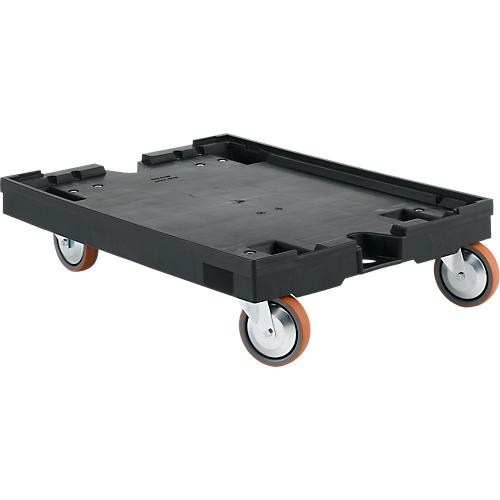 Rollpalette RLP 86, L 800 x B 600 x H 200 mm, oh. Feststeller