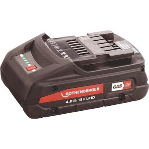 ROTHENBERGER Akku CAS 18 V 4,0 Ah Li-HD, ESCP, AMPShare-kompatibel, Coolpack-Technologie