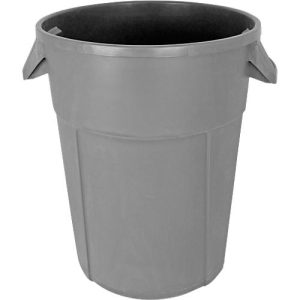 Rundbehälter, lebensmittelecht, 85 l, grau Rundbehälter, lebensmittelecht, 85 l, grau